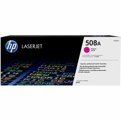 Toner HP 508A Magenta 5.000 páginas