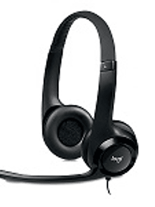 Logitech Audifono H390 USB Negro