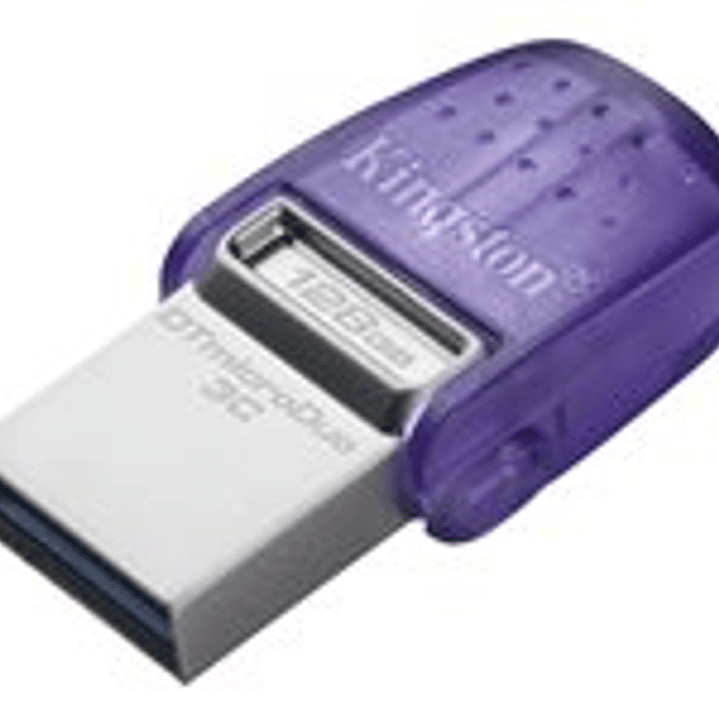 Kingston USB Flash Drives - KNG 128GB microDuo 3C DataTravel 1