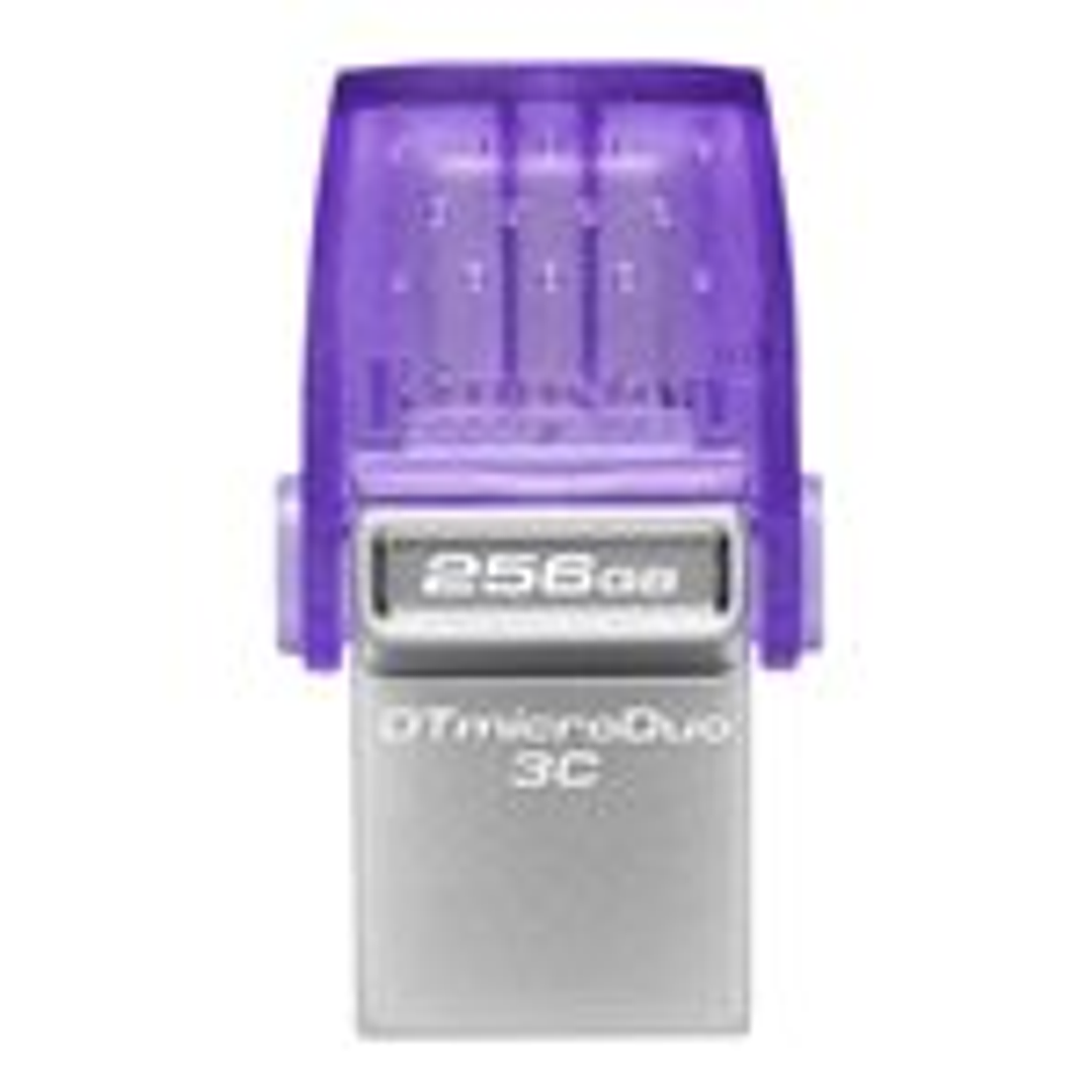 Kingston USB Flash Drives - KNG 256GB microDuo 3C DataTravel 1