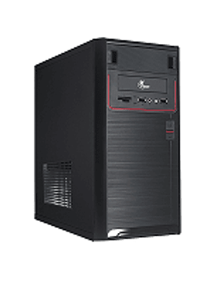 Xtech Gabinete - XTECH CASE MICRO ATX 600W PS2/PS3 USB 2,0x2