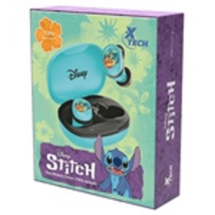 Xtech Headphones - Xtech Disney Stich Earbuds TWS W/ChargCas 1