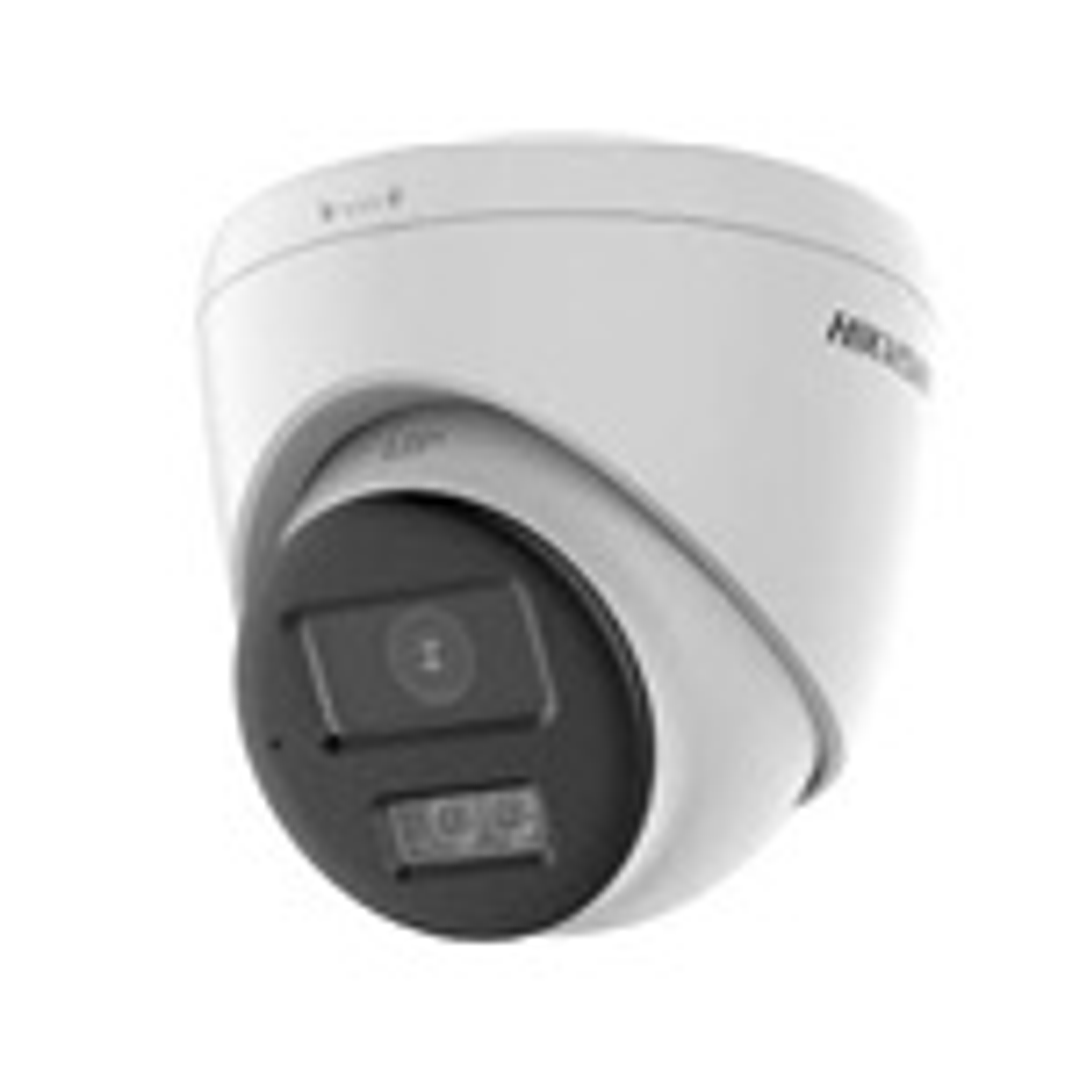 HIK Camara Turret 2MP 1080p Hybrid Light 2.8mm Audio IR40m 1