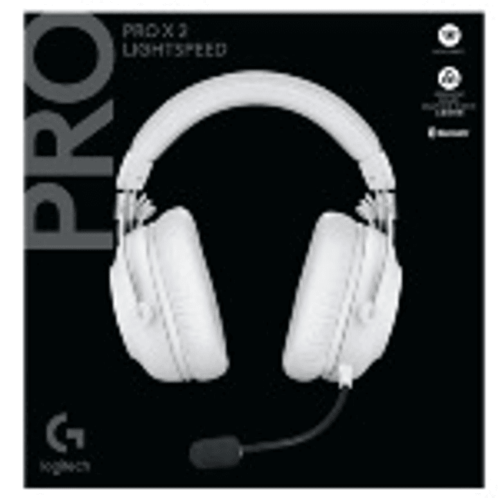 Logitech Pro x 2 Lightspeed Wireless Gaming Headset Blanco 1