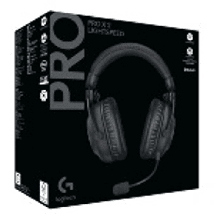 Logitech Pro X 2 Lightspeed Wireless Gaming Headset Black 1