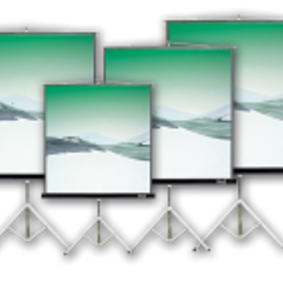 Klip Xtreme Telon c/ Tripode 1,72x1,3m Borde Negro KPS-102B 1