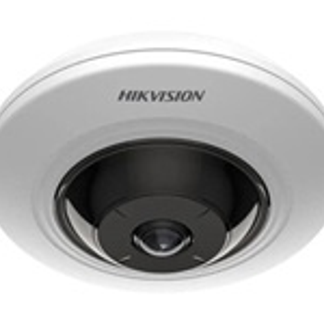HIK Mini Fisheye 5MP 180 IR 8mt AcuSense WDR POE 1