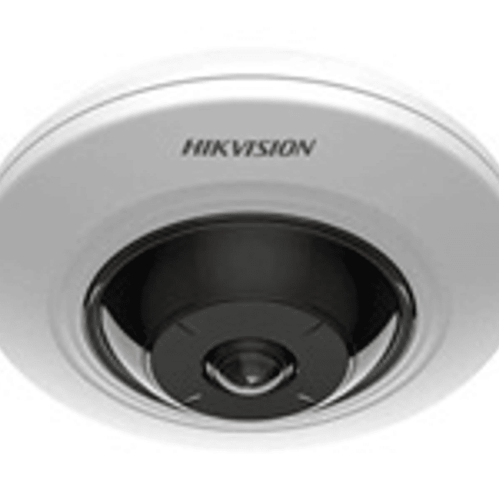 HIK Mini Fisheye 5MP 180 IR 8mt AcuSense WDR POE 1