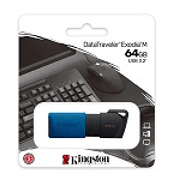 Kingston USB Flash Drives - KNG 64GB USB 3.2 Gen1 DataTravel 1
