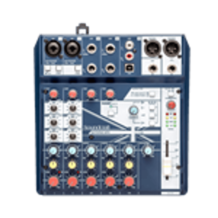 Soundcraft Audio Systems - Soundcraft Notepad 8FX Mixer Anal 1