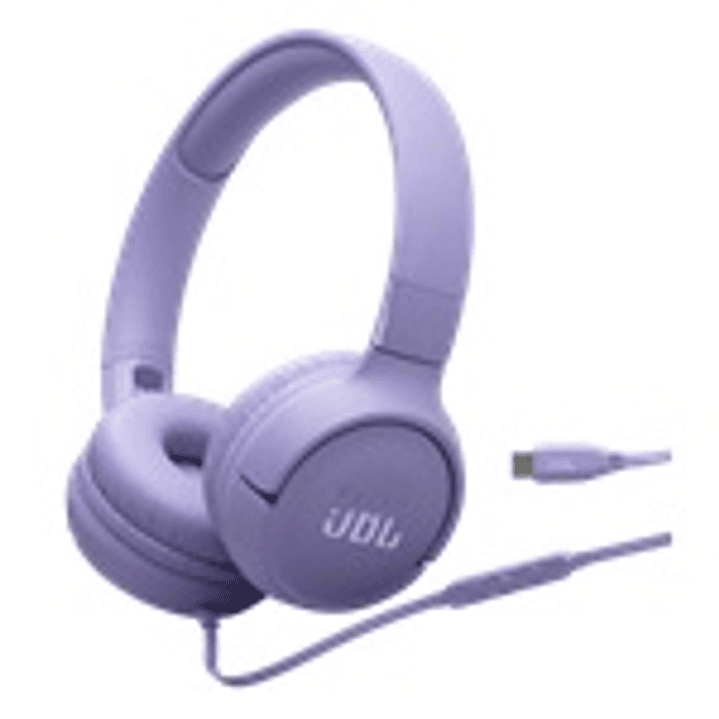 JBL Tune 520 C Headphones Non-TWS Purple 1