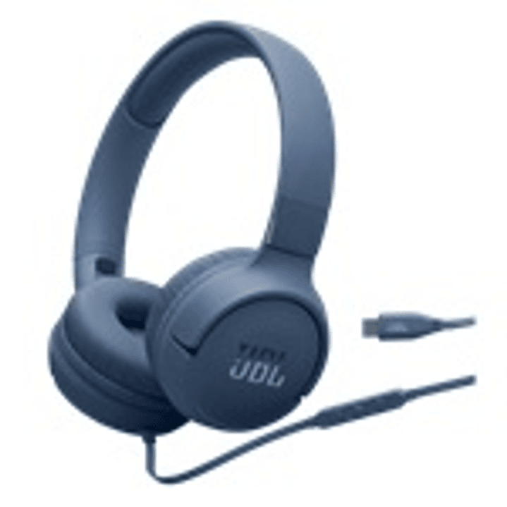 JBL Tune 520 C Headphones Non-TWS Blue 1