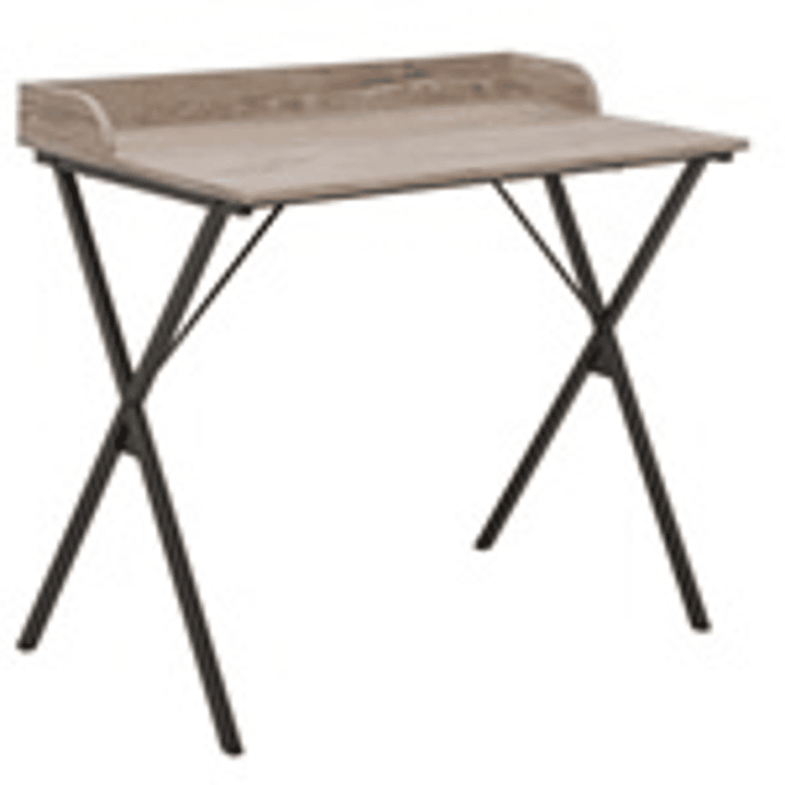 Xtech Desk Sgl Lvl Spice Brown XTF-CD202 1