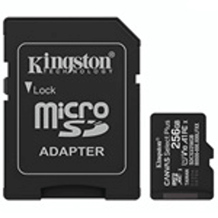 Kingston Flash Memory Cards - KNG 256GB microSD Canvas Selec 1