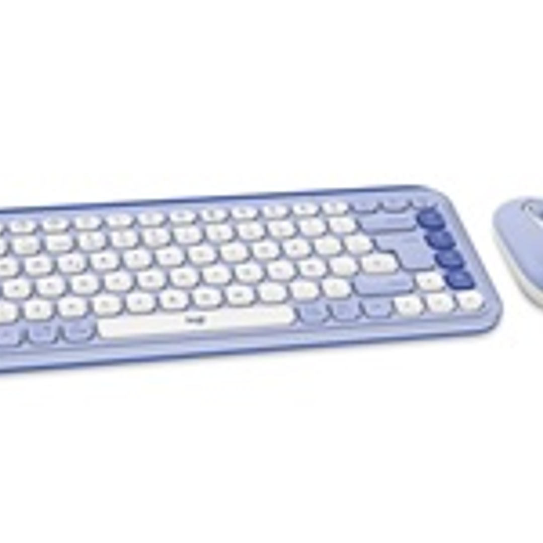 Logitech Combo inalambrico POP Icon Lila Espanol 1