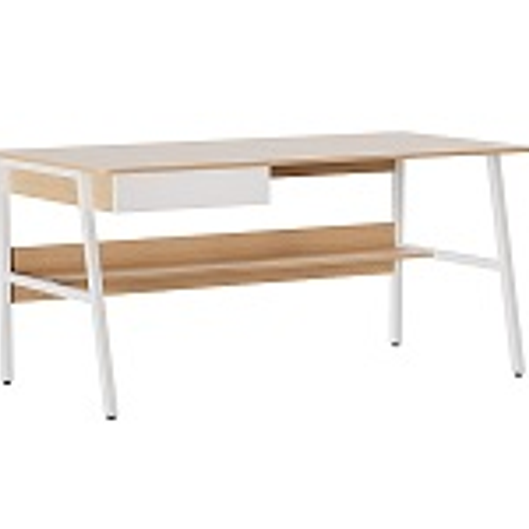 Xtech Desk Sgl Lvl w/Drawer/shelf XTF-CD207 1