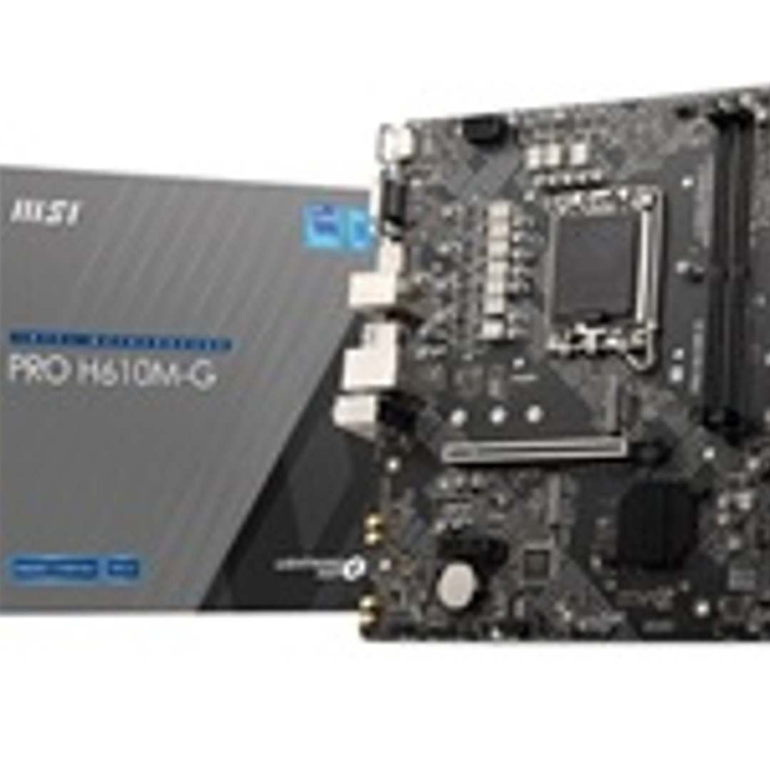 MSI Motherboards - MSI Motherboard PRO H610M-G DDR5 1