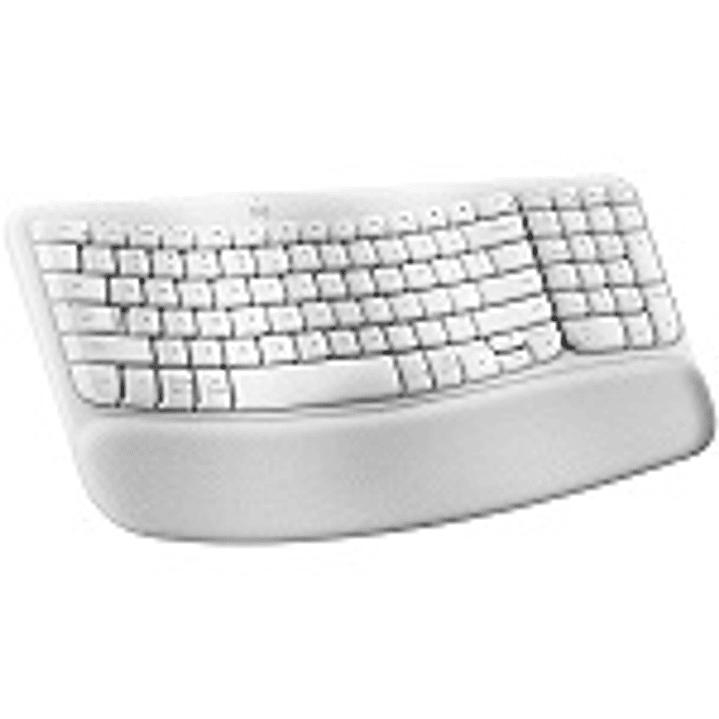 Logitech Teclado inalambrico Wave Keys Blanco Espanol 1