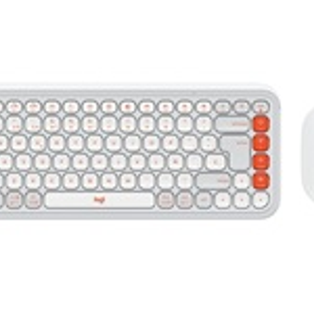 Logitech Combo inalambrico POP Icon Blanco Espanol 1