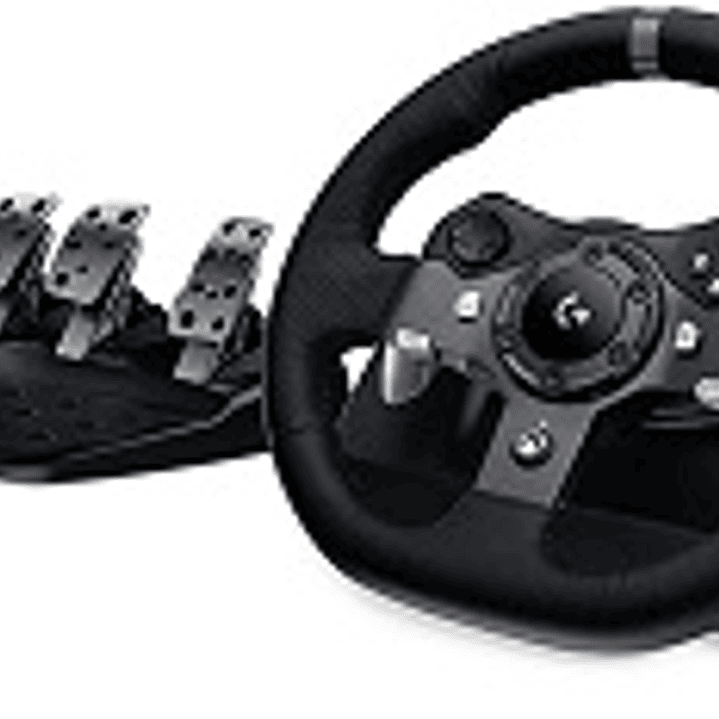 Logitech G923 Racing Wheel Wheel and pedals set - Wired - Black - for Sony PlayStation 4 1
