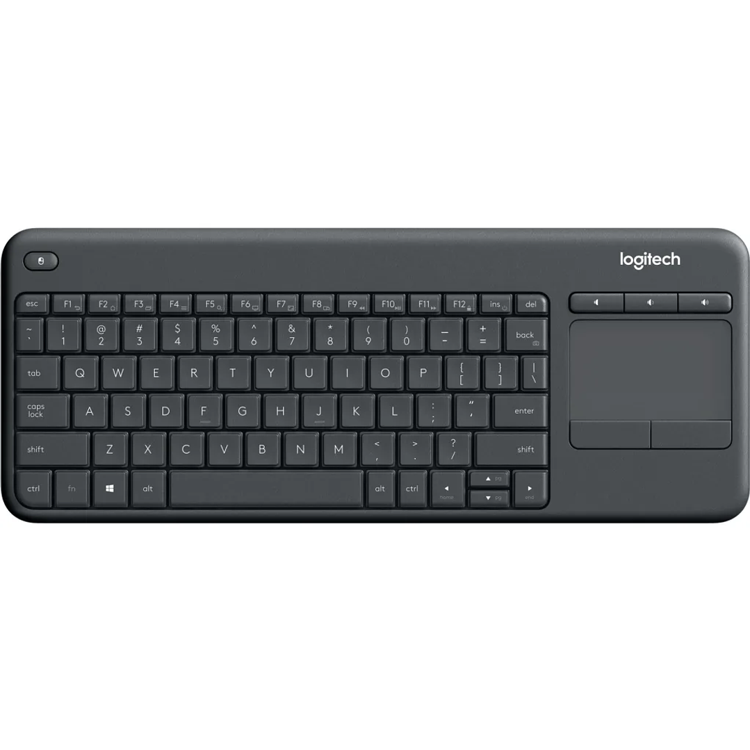 Teclado inalámbrico Logitech con touchpad K400 Plus Espanol 920-007123 1