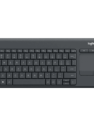 Teclado inalámbrico Logitech con touchpad K400 Plus Espanol 920-007123