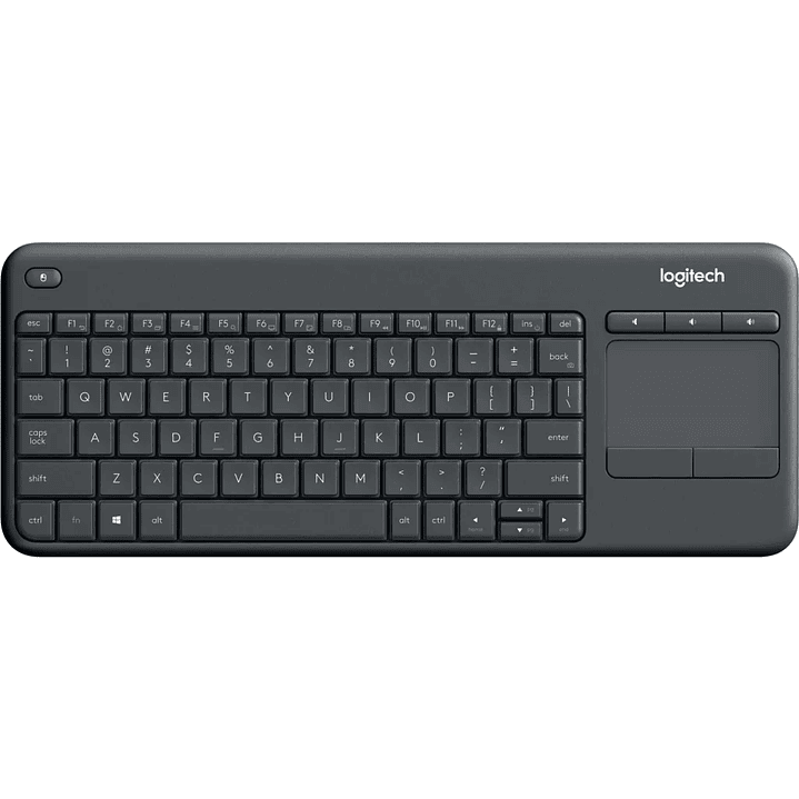 Teclado inalámbrico Logitech con touchpad K400 Plus Espanol 920-007123 1