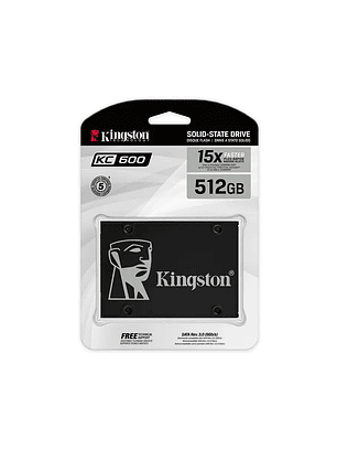Unidad SSD Kingston 512GB 550/520 SKC600/512G