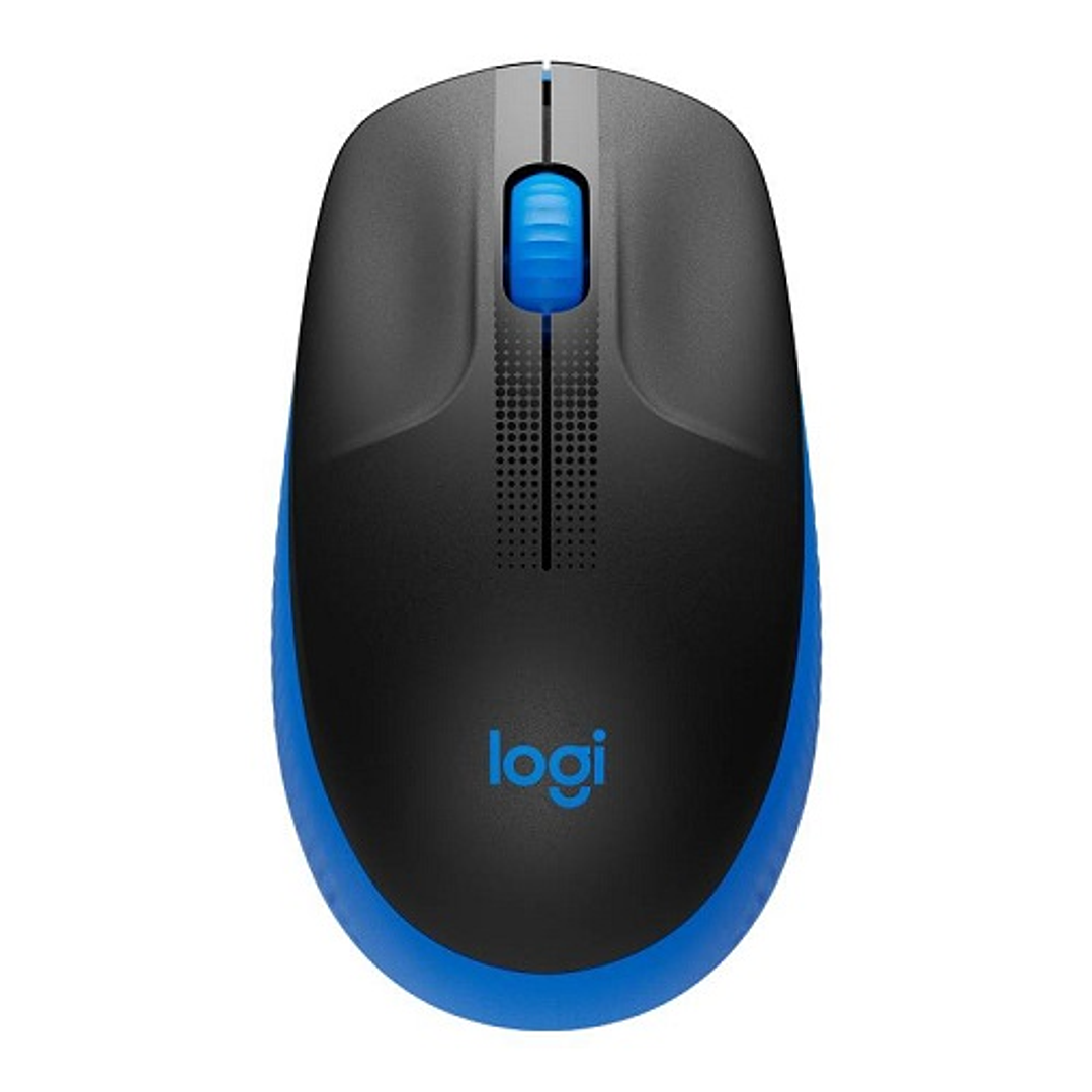 Mouse inalámbrico Logitech M190 Negro/Azul 910-005903 1