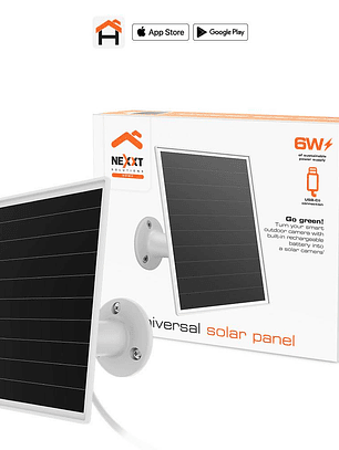 Panel solar Nexxt Home de 6 W USB NHC-SP6W
