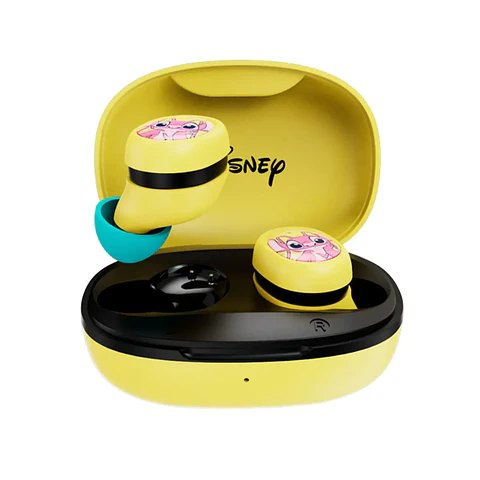 Auriculares TWS Xtech Disney Stitch con estuche de carga XTH-D701ST-YL