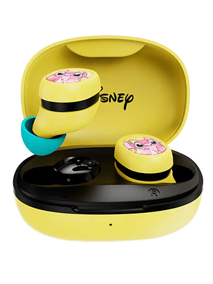 Auriculares TWS Xtech Disney Stitch con estuche de carga XTH-D701ST-YL