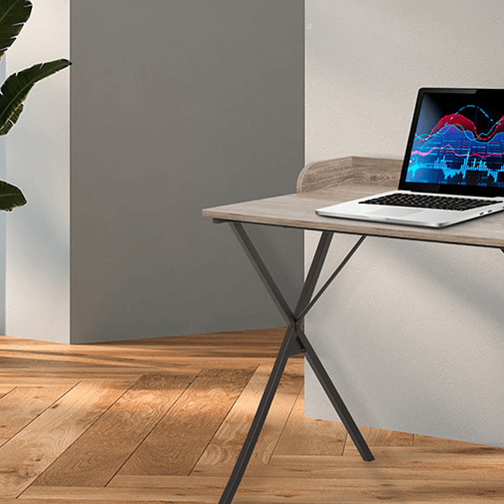 Escritorio Xtech de nivel individual, marrón especia XTF-CD202 2