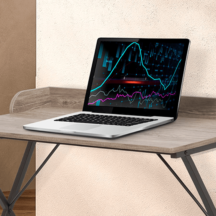 Escritorio Xtech de nivel individual, marrón especia XTF-CD202 3