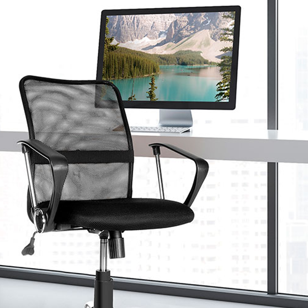 Silla ejecutiva Xtech Verona negra capacidad 2