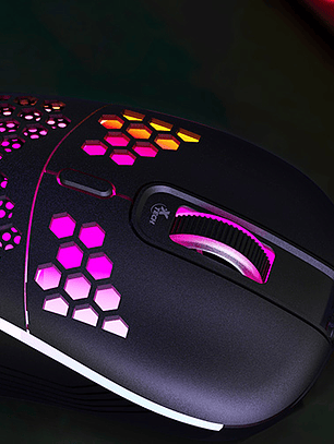 Mouse gaming 6 botones hasta 3200DPI USB XTM-620