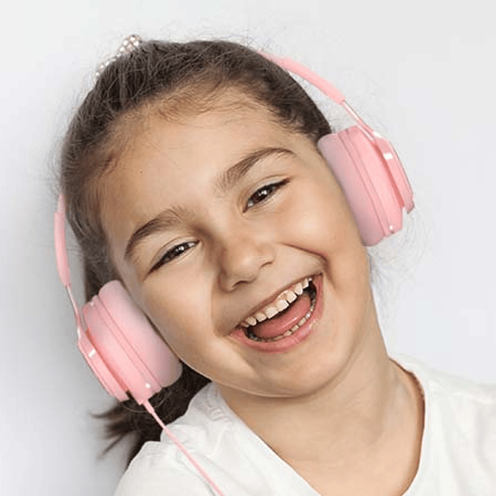 Auriculares alámbricos Cutie para niños con micrófono y tecnología de limitación de volumen (XTH-355) 3