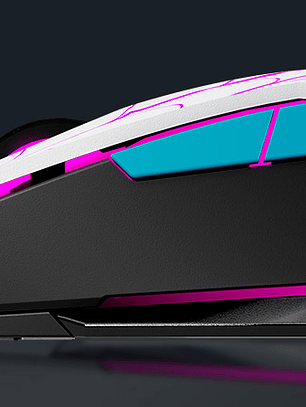 Mouse óptico de 7 botones para videojuegos | Edición Ghost Spider (XTM-M520SG)