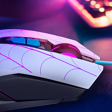 Mouse óptico de 7 botones para videojuegos | Edición Ghost Spider (XTM-M520SG) 3