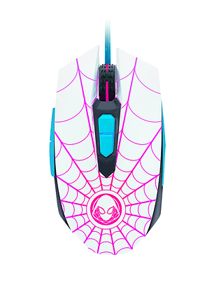 Mouse óptico de 7 botones para videojuegos | Edición Ghost Spider (XTM-M520SG)
