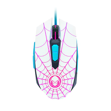 Mouse óptico de 7 botones para videojuegos | Edición Ghost Spider (XTM-M520SG) 1