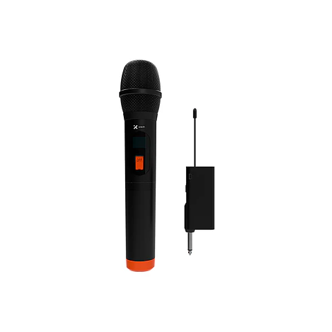 Micrófono inalámbrico de mano UNIXON UHF con receptor recargable (XTS-690)