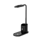 Lámpara LED de escritorio con portalápices y base de carga inalámbrica (XTA-701) - Miniatura 1