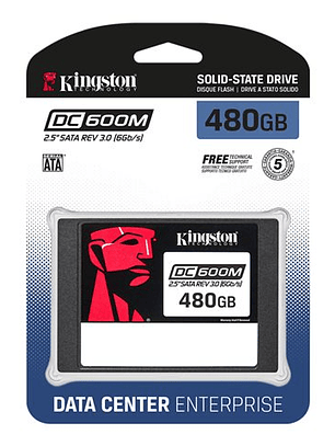 Unidad de estado sólido interna Kingston SSD 480G Sata DC6