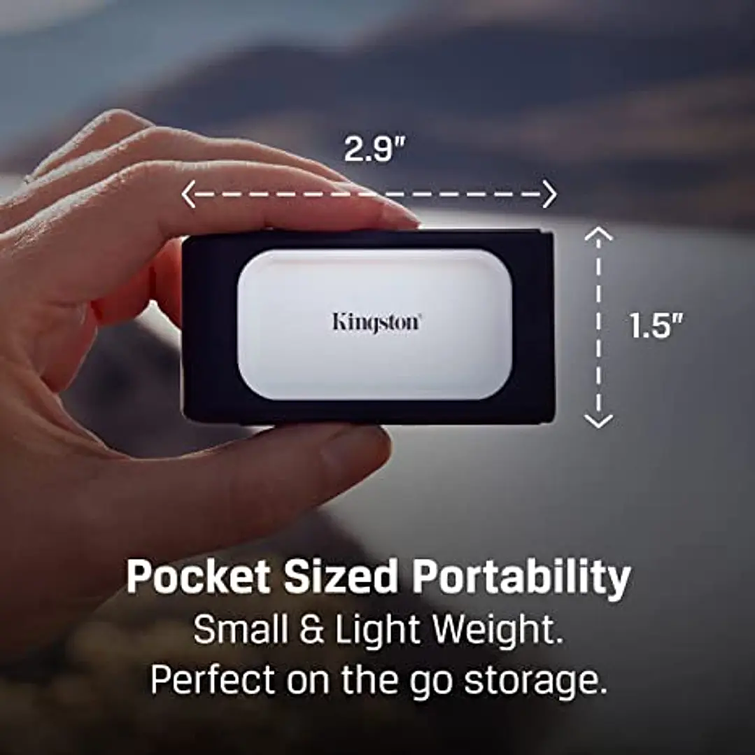 Unidad de estado sólido externa Kingston - SSD de 4 TB con USB-C 2