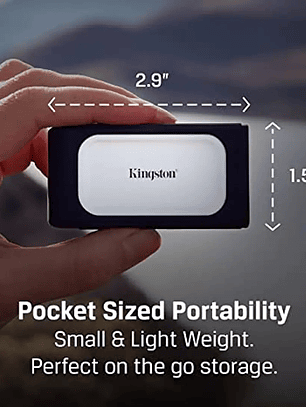 Unidad de estado sólido externa Kingston - SSD de 4 TB con USB-C