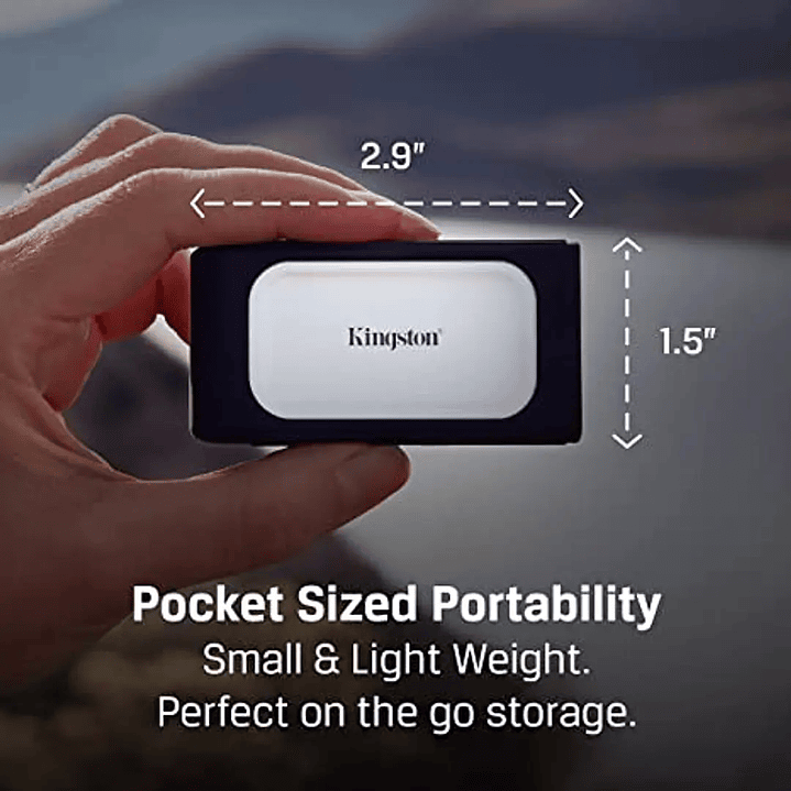 Unidad de estado sólido externa Kingston - SSD de 4 TB con USB-C 2