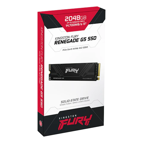 Unidad de estado sólido interna Kingston - SSD Renegade 2048GB SFYR2S/2T0