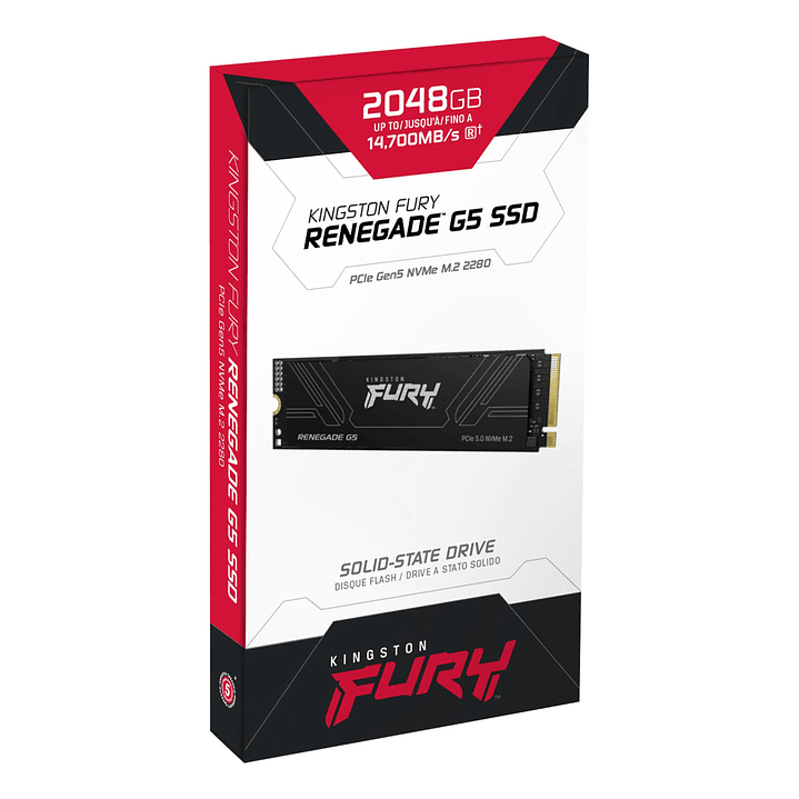 Unidad de estado sólido interna Kingston - SSD Renegade 2048GB SFYR2S/2T0 1