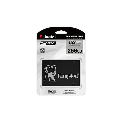 Unidad de estado sólido interna Kingston - SSD 256GB SKC600/256G